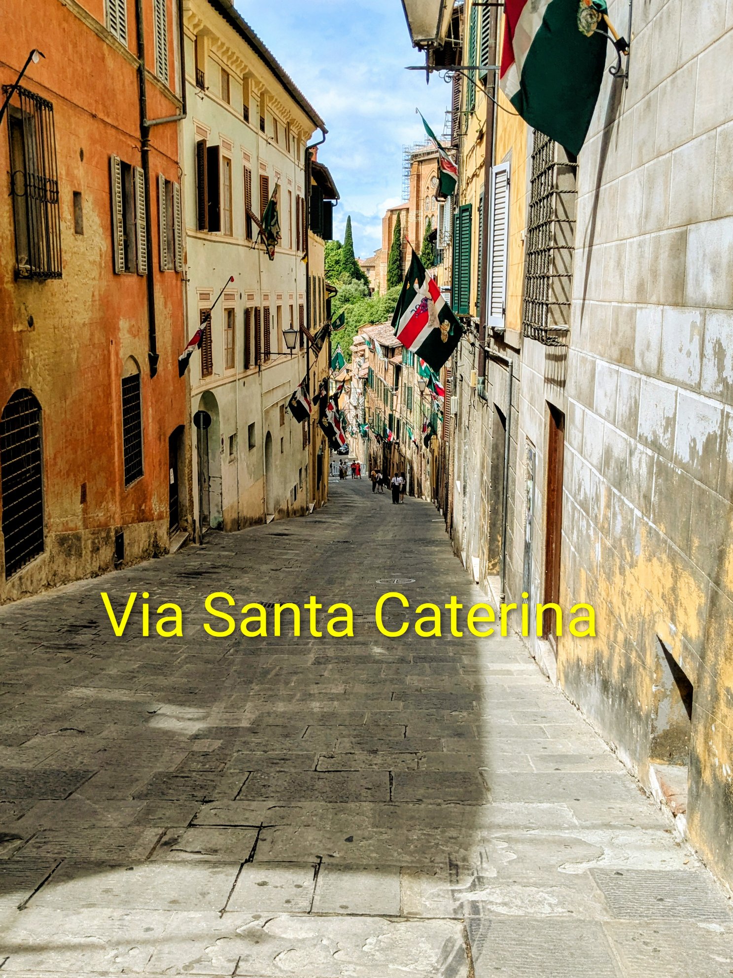 Via Santa Caterina Contrada dell Oca