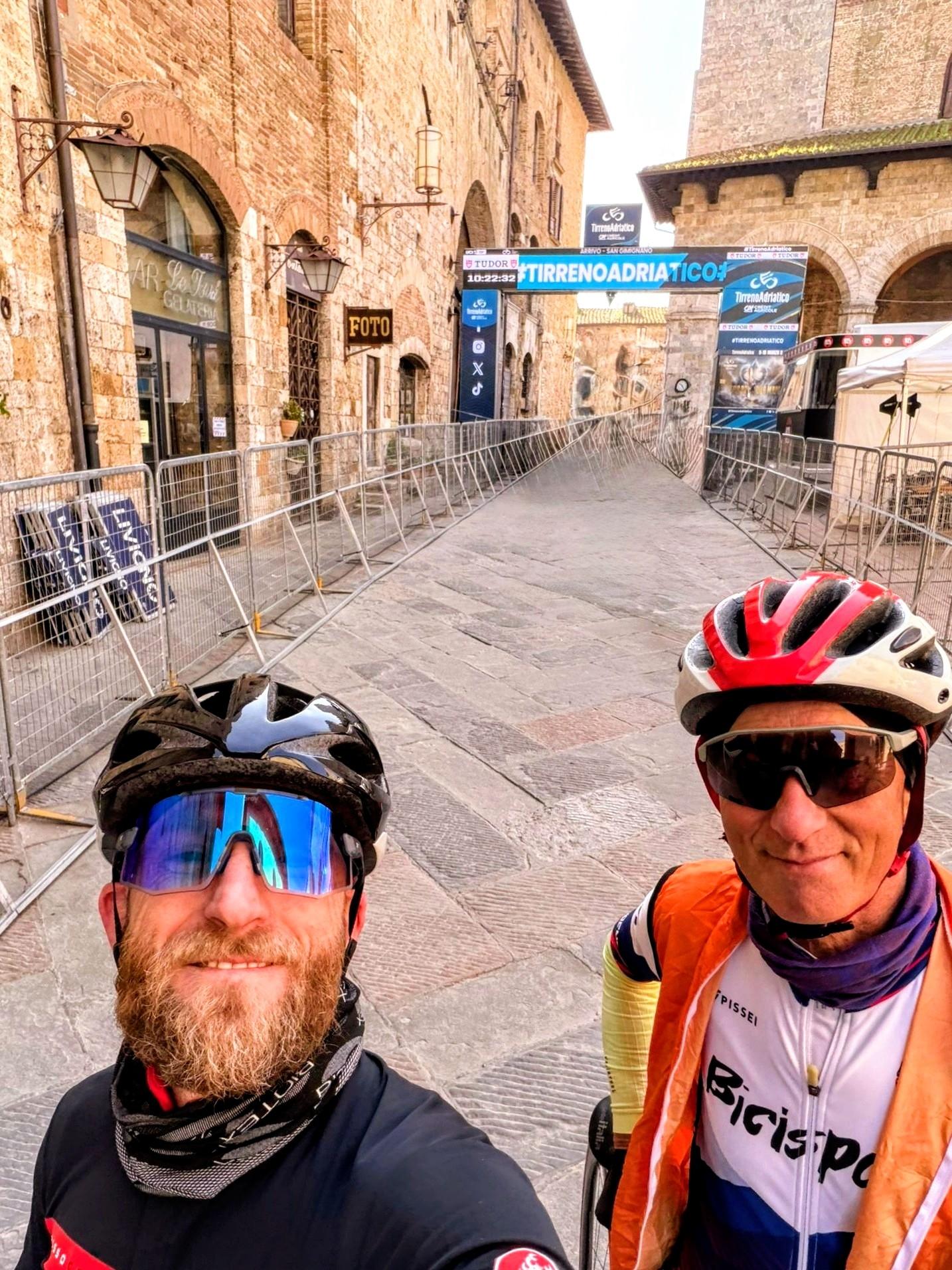 Tirreno-Adriatico San Gimignano Finish