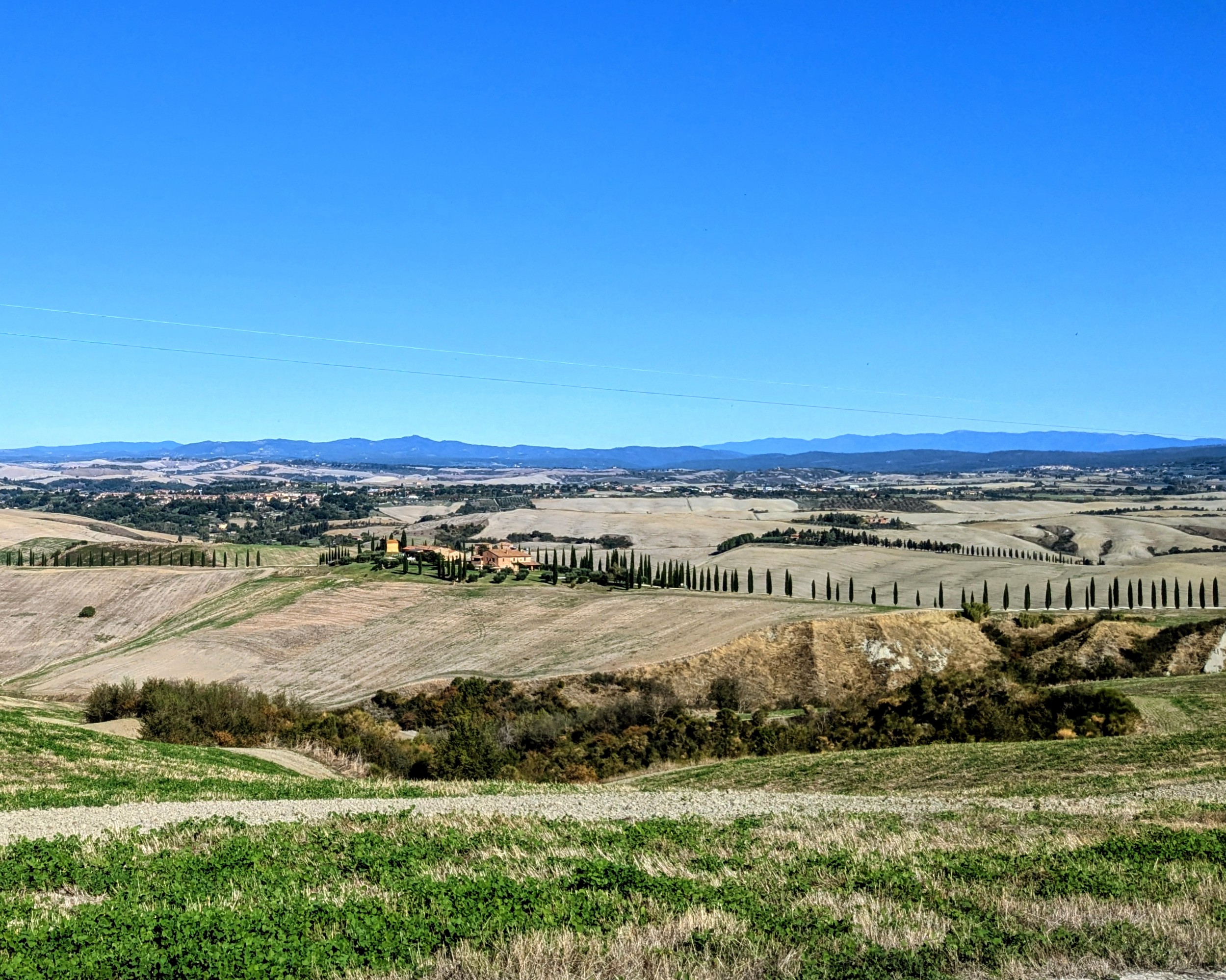 Florence Cycling to Montalcino