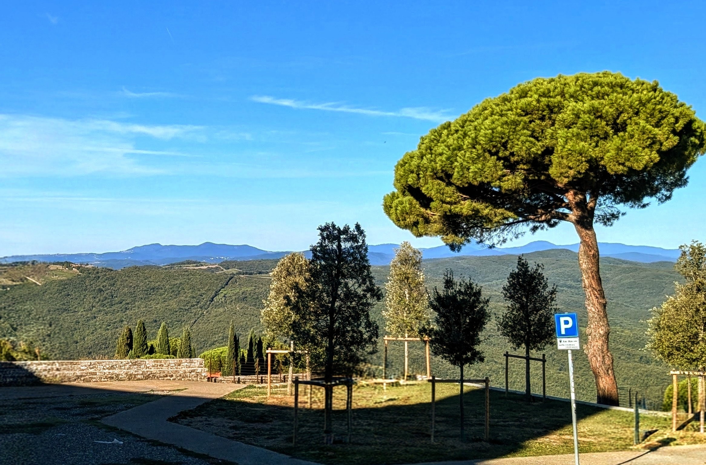 Florence Cycling to Montalcino