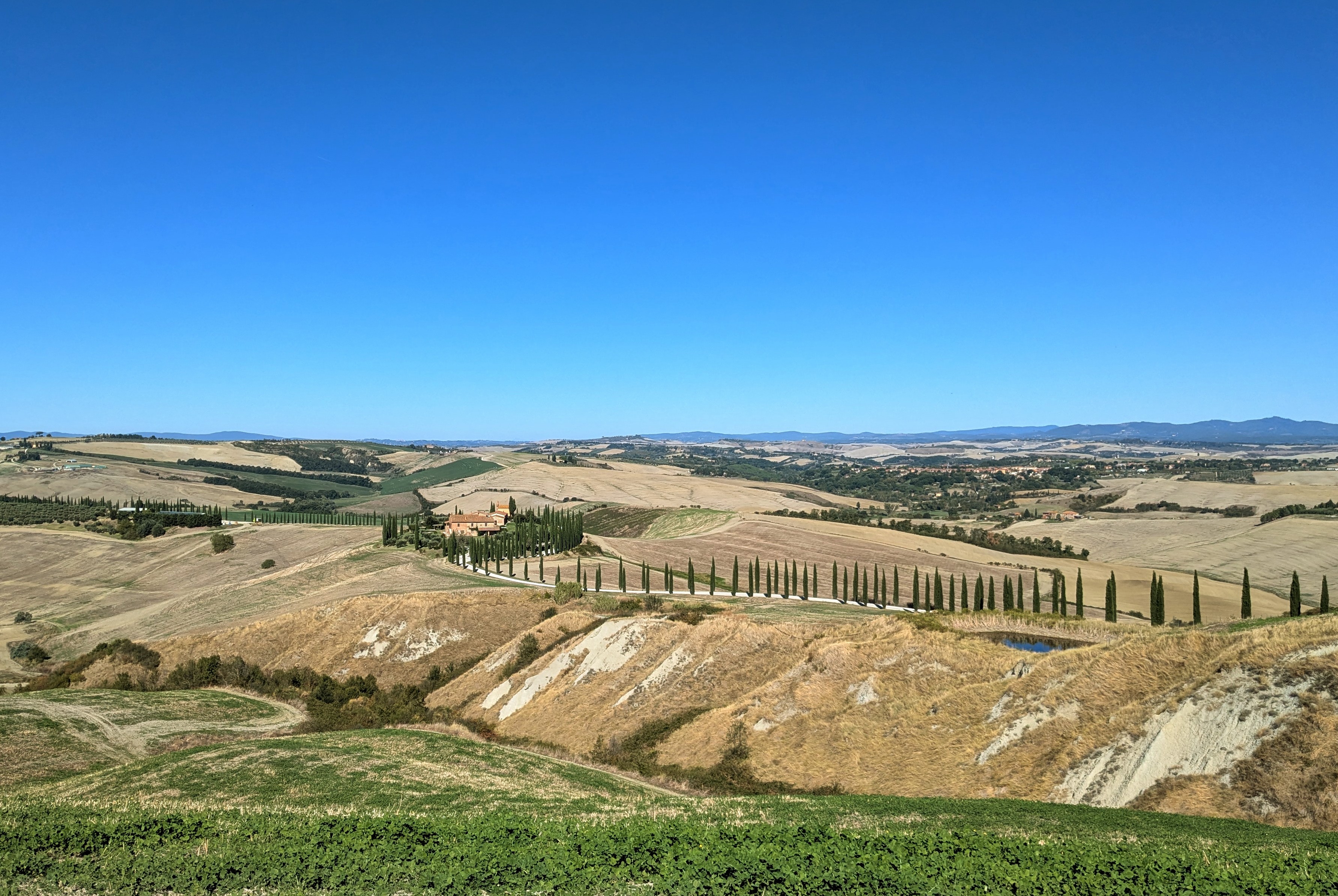 Florence Cycling to Montalcino