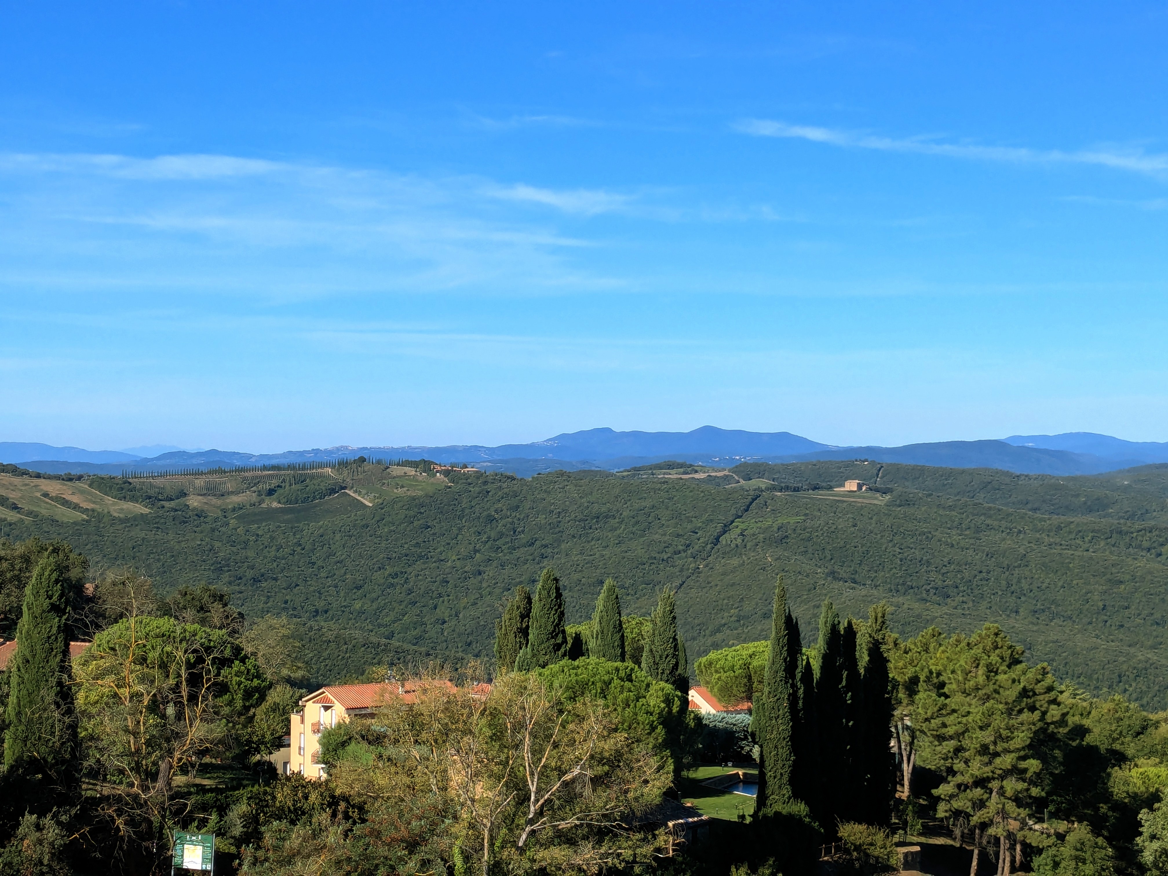 Florence Cycling to Montalcino