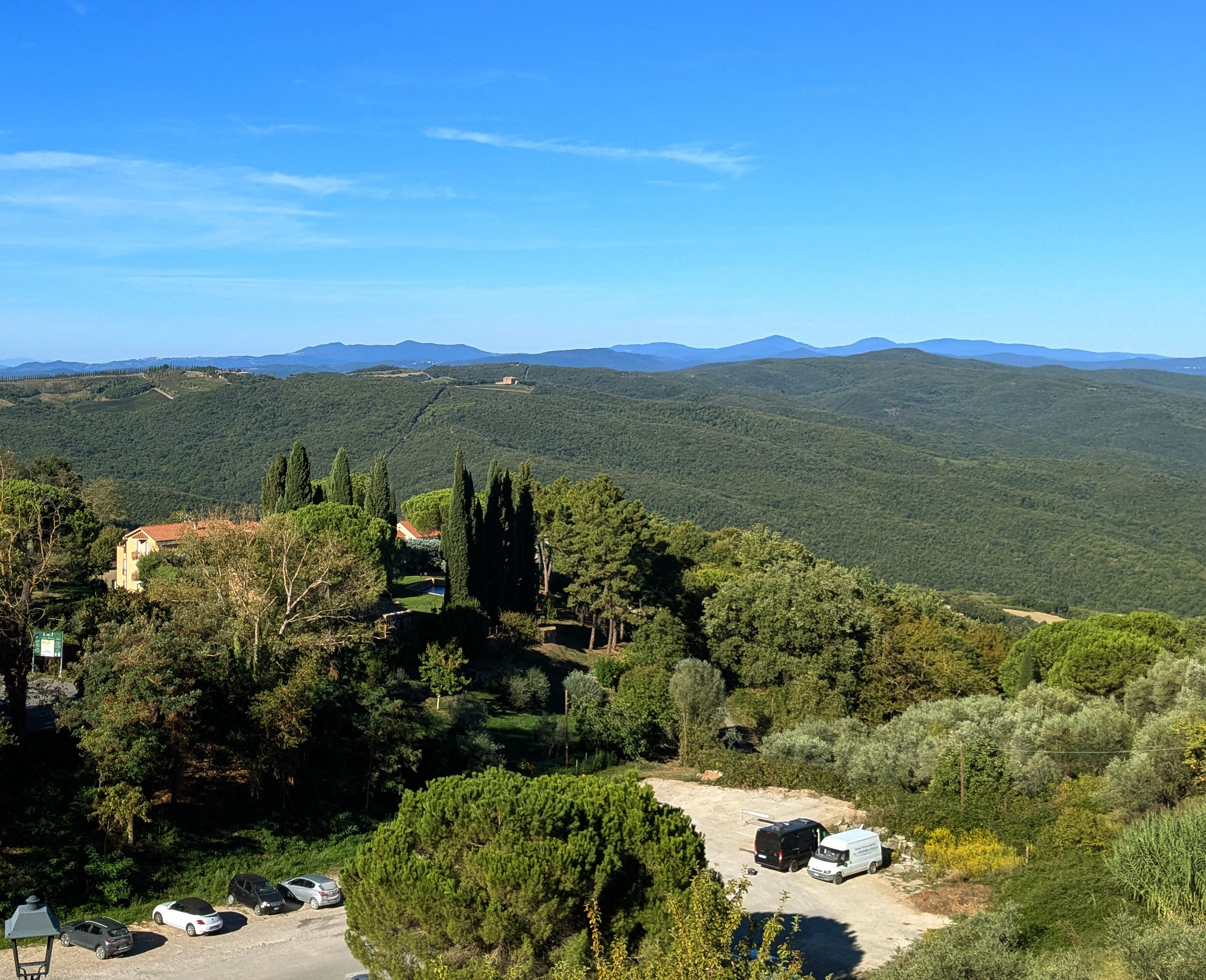 Florence Cycling to Montalcino