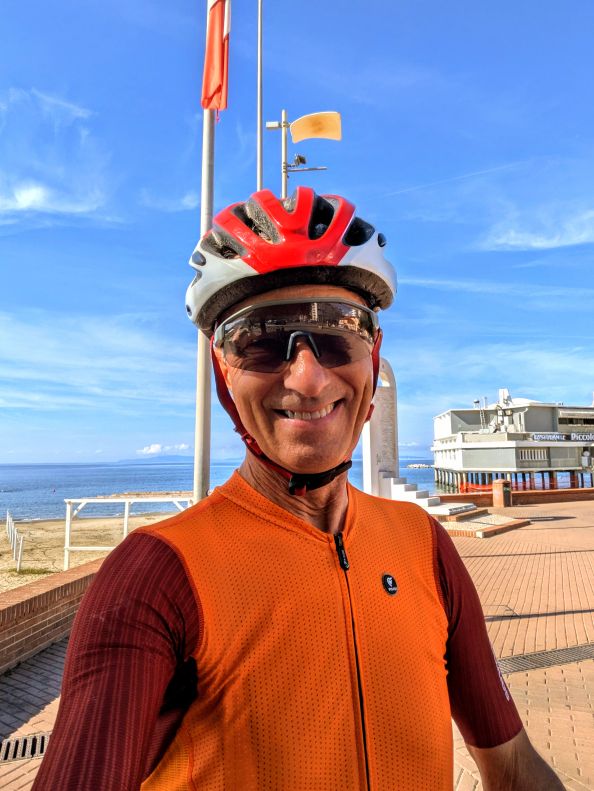 Florence Cycling towards Follonica