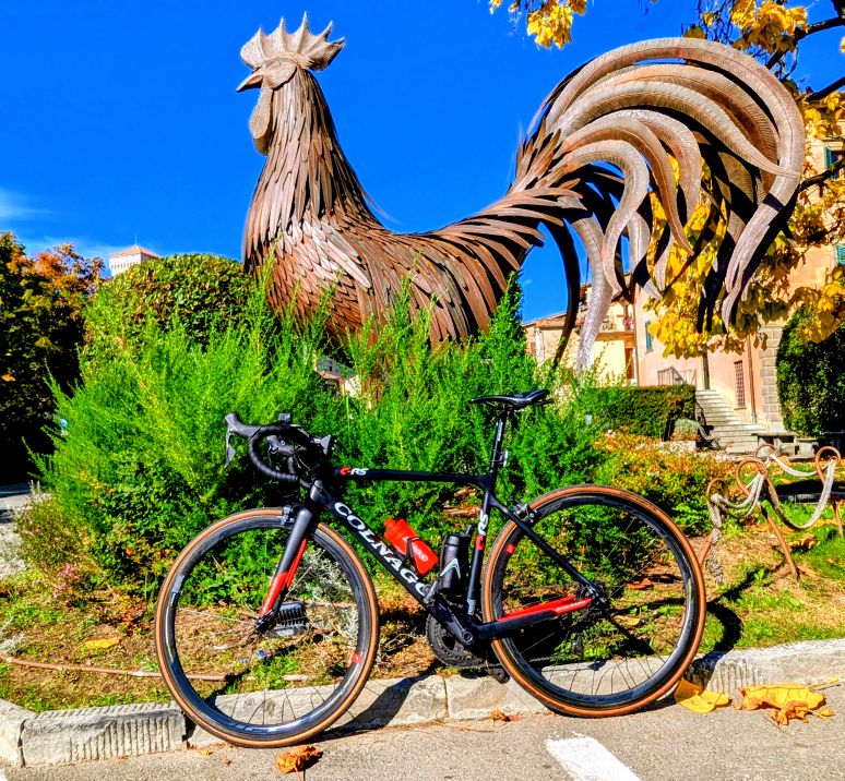 From Florence through San Casciano, Castellina, Radda, Gaiole, Cavriglia, San Giovanni Valdarno, Reggello and back to Florence.